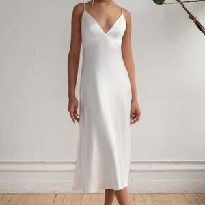 Jenny Yoo Bellini Dress - Ivory - Size 8